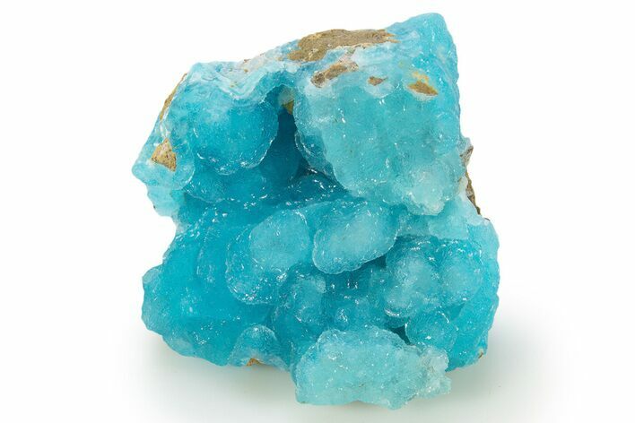 Vibrant Blue Sparkling Botryoidal Hemimorphite - Congo #335206